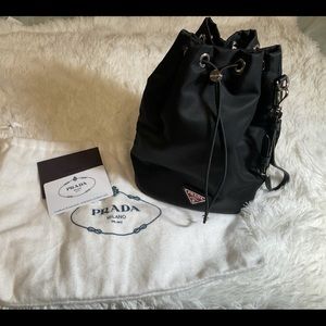 PRADA Mini Bucket Pouch